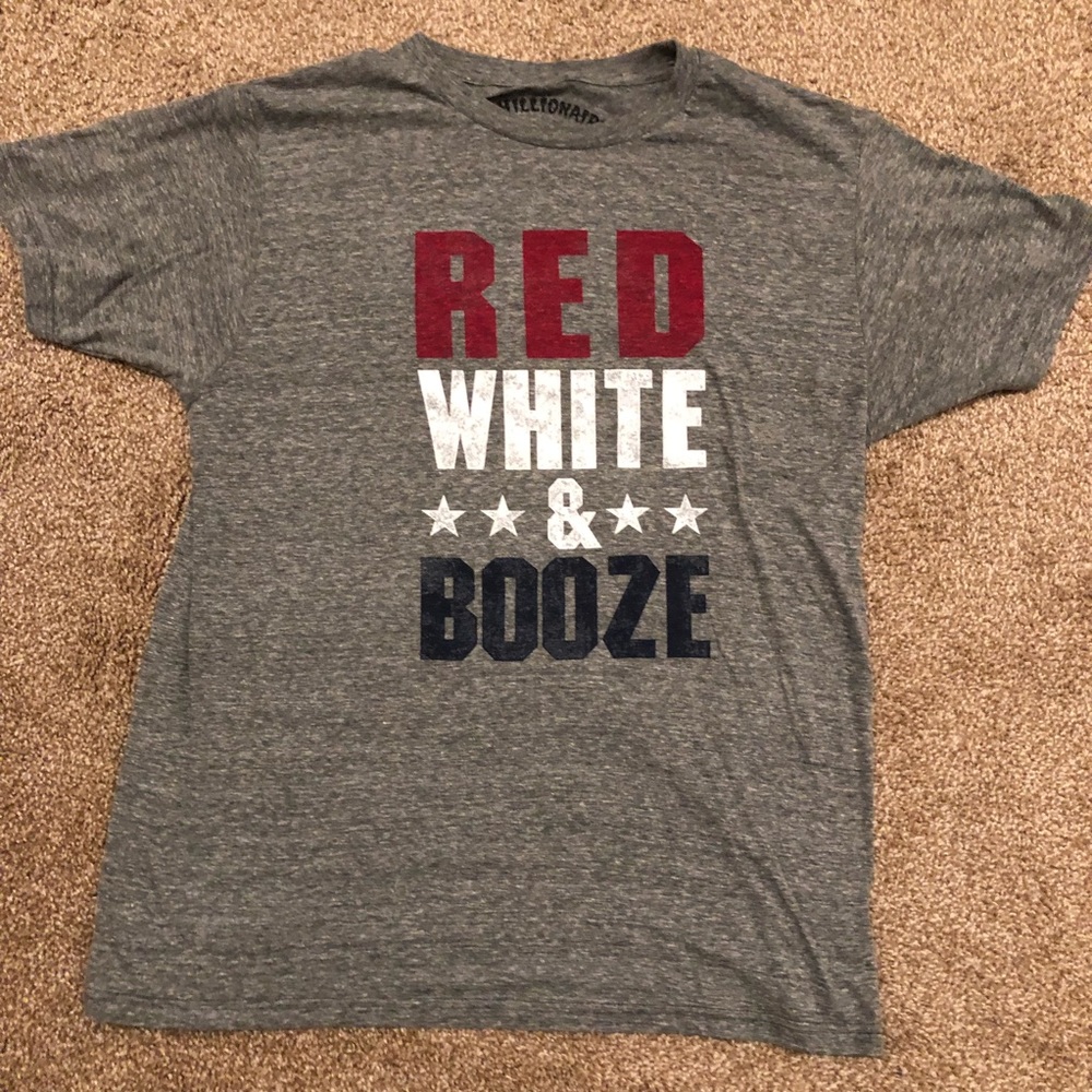 Red White And Booze Shirt
